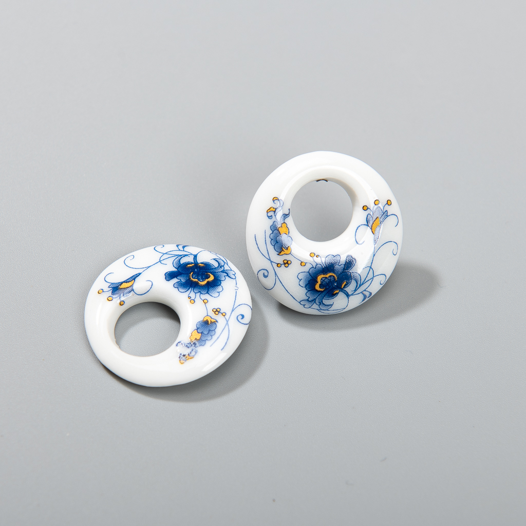 Vintage Floral Ceramic Pendant - Vintage Fashion Rings recensione e prezzo