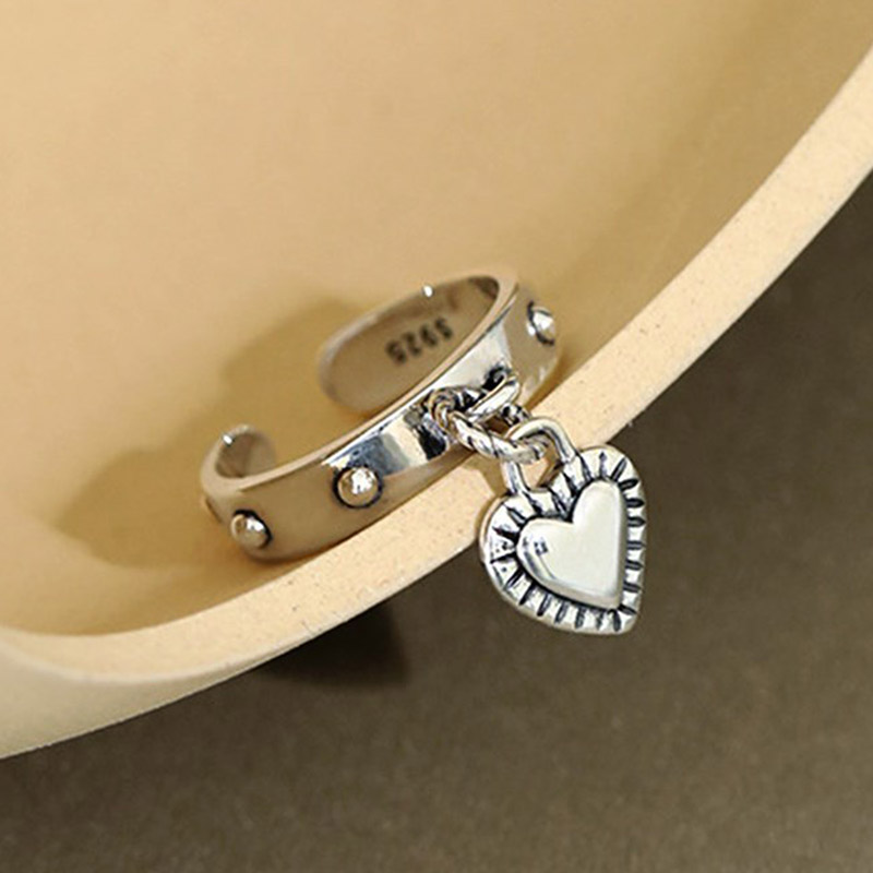925 Sterling Silver LOVE Heart - Vintage Fashion Guild recensione e prezzo