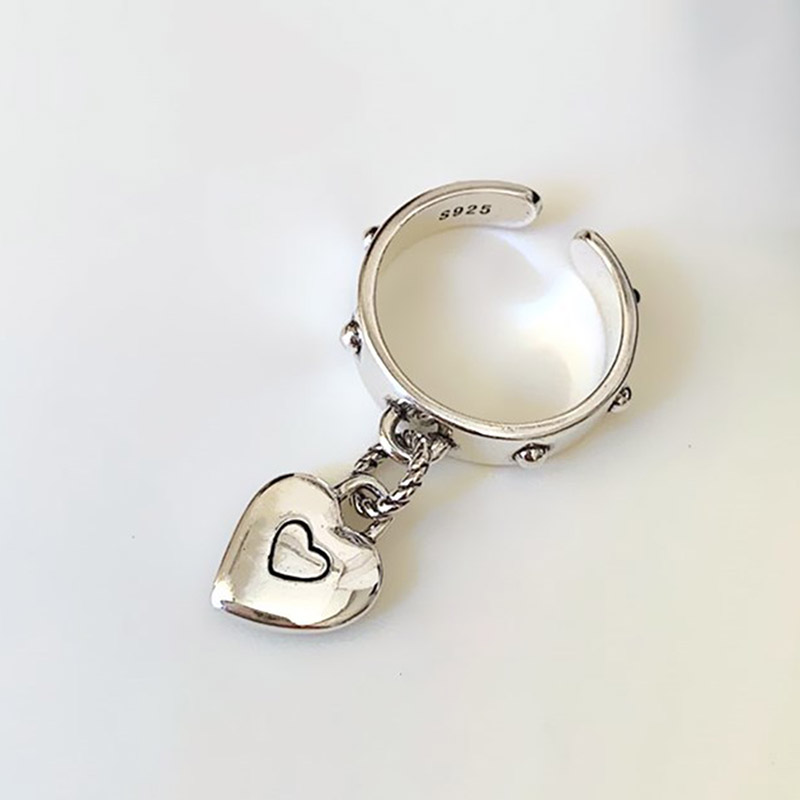 925 Sterling Silver LOVE Heart - Vintage Fashion Guild recensione e prezzo