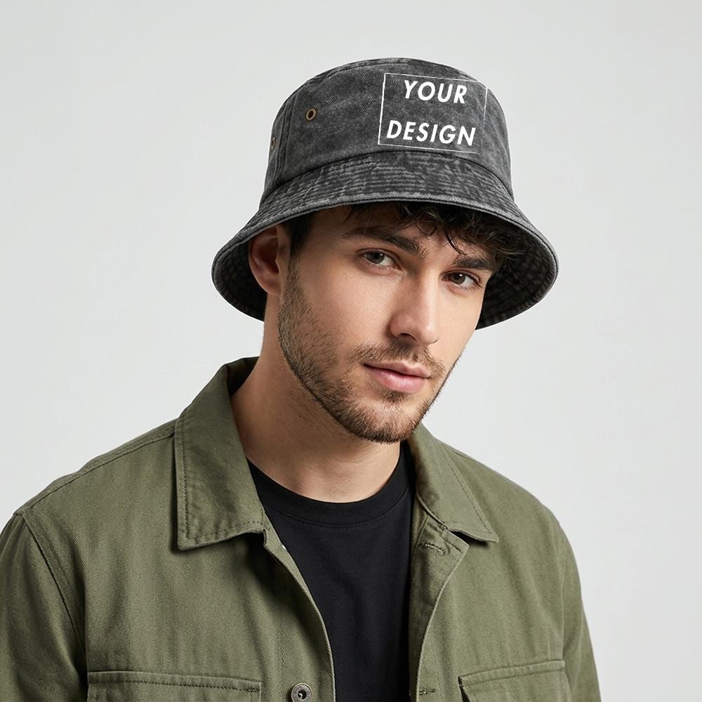 Custom Washed Vintage Bucket H - Vintage Fashion Design recensione e prezzo