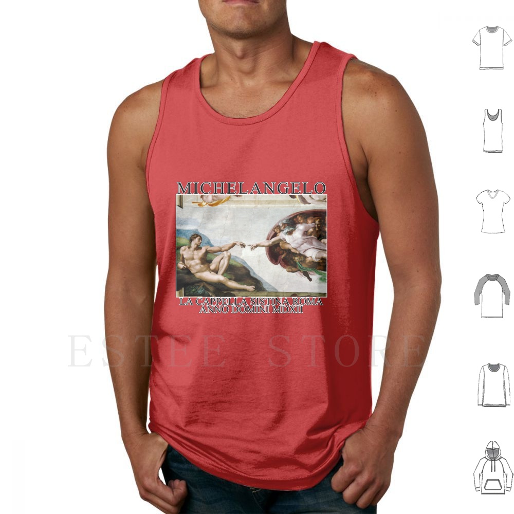 Michelangelo Tank Tops Vest Sl - Vintage Fashion Tumblr recensione e prezzo